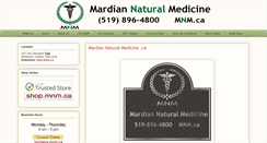 Desktop Screenshot of mardiannaturalmedicine.ca